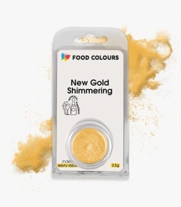 Barwnik metaliczny w proszku New Gold Shimmering WS-PJ-155-N , WS-P-155-N, sklep cukierniczy Kraków