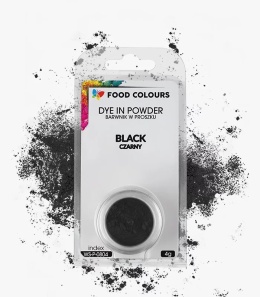 Barwnik w proszku WS-P-080 Czarny, sklep cukierniczy Kraków