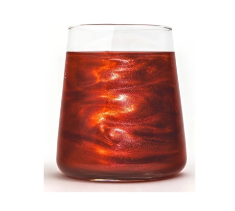 Brokat jadalny GLITER MILANO RED SKlep cukierniczy Kraków