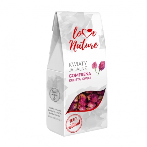 Kwiaty jadalne GOMFRENA Love Nature Sklep cukierniczy Kraków