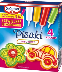 Pisaki cukrowe do dekoracji pierniczków, sklep cukierniczy kraków