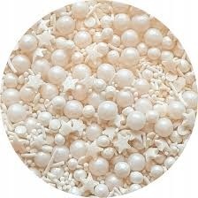 Posypka cukrowa BIAŁA PERŁOWA, sklep cukierniczy Kraków