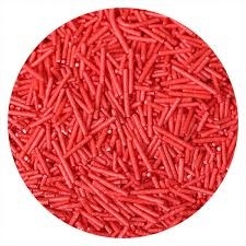 Posypka ccukrowa PAŁECZKI CZERWONE, sklep cukierniczy Kraków