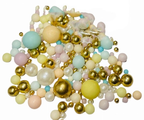 Posypka cukrowa PASTELOWY MIX sklep cukierniczy Kraków