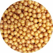 Posypka cukrowa PEREŁKI ZŁOTE, sklep cukierniczy Kraków