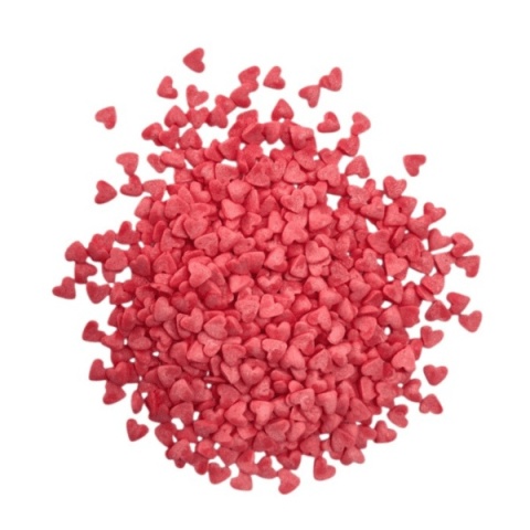 Posypka cukrowa SERDUSZKA CZERWONE, sklep cukierniczy Kraków