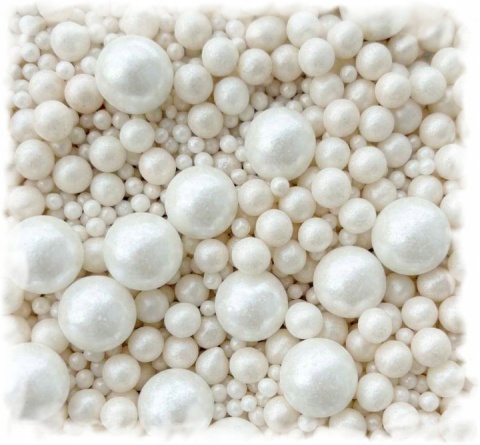 Posypka cukrowa WHITE BUBBLES MIX, sklep cukierniczy Kraków
