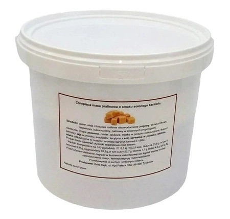 Pralina do tortu SOLONY KARMEL z herbatnikami, croquant 0,5 kg Grejt Kejk, Sklep cukierniczy Kraków