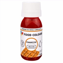 Barwnik do czekolady i mas tłustych POMARAŃCZOWY 18 ml