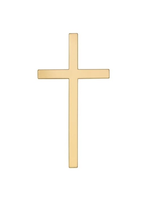 Decor topper na bok tortu Krzyż, złoty Sklep cukierniczy Kraków