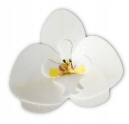 Dekoracja waflowa STORCZYK BIAŁY 2 szt.,sklep cukierniczy kraków