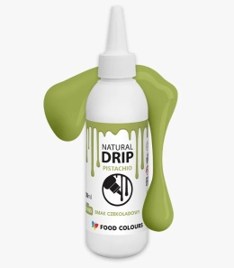 Drip do tortu, zastygająca polewa czekoladowa PISTACHIO kolor pistacjowy