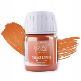 Farbka metaliczna ORANGE COPPER, sklep cukierniczy Kraków