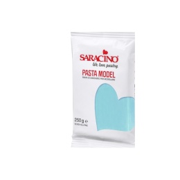 Masa cukrowa do modelowania BŁĘKITNA 250g Saracino, sklep cukierniczy Kraków