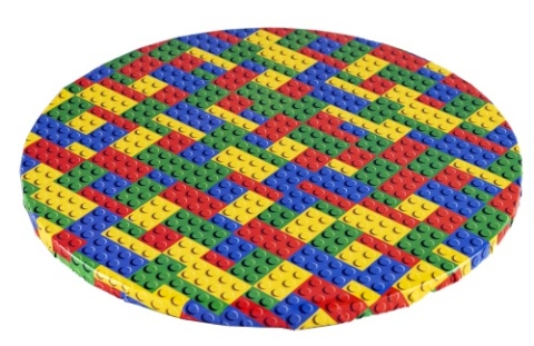 Podkład pod tort LEGO śr.25, sklep cukierniczy Kraków