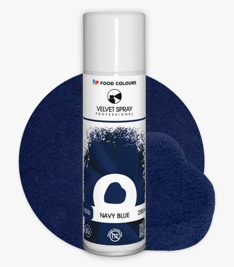 Zamsz w sprayu GRANATOWY 250 ml VELVET SPRAY, sklep cukierniczy Kraków