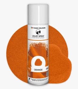 Zamsz w sprayu POMARAŃCZOWY 250 ml VELVET SPRAY, sklep cukierniczy Kraków