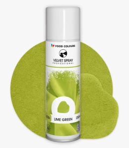 Zamsz w sprayu LIMONKOWY Y 250 ml VELVET SPRAY, sklep cukierniczy Kraków