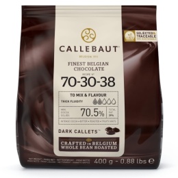 Czekolada ciemna w pastylkach 70,5%  400g Callebaut, sklep cukierniczy Kraków