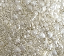 Posypka cukrowa LOVELY WHITE 50 g, sklep cukierniczy Kraków