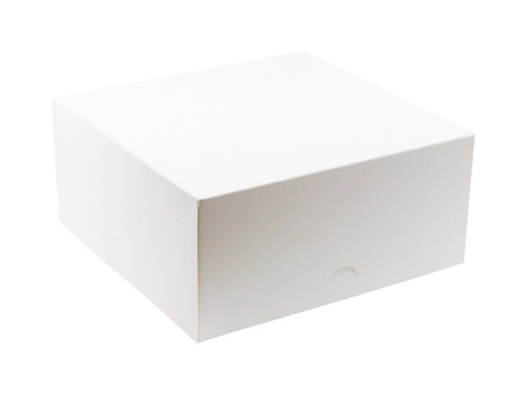 Pudełko na ciasto z 25x25x12 cm BIAŁE, sklep cukierniczy Kraków