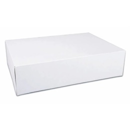 Pudełko na ciasto 31x22x8 BIAŁE, sklep cukierniczy Kraków