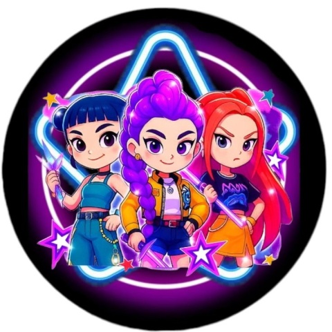 Wydruk jadalny na tort K-POP, sklep cukierniczy Kraków