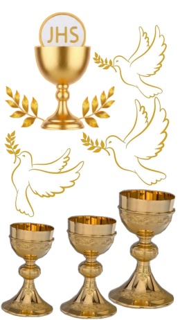 Wydruk jadalny na tort KOMUNIA ŚWIĘTA wz.XII, sklep cukierniczy Kraków