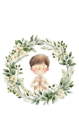 Wydruk jadalny na tort KOMUNIA ŚWIĘTA wz.XVI, sklep cukierniczy Kraków