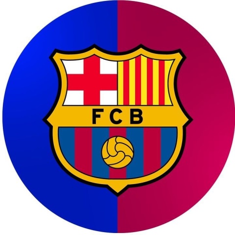 Wydruk jadalny na tort FC BARCELONA wz,I, sklep cukierniczy Kraków