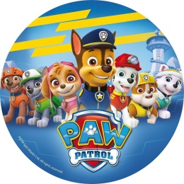 Wydruk jadalny na tort PSI PATROL wz.I, sklep cukierniczy Kraków