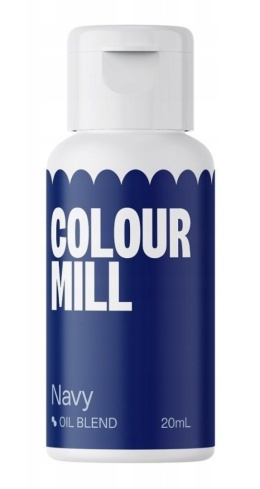 Barwnik olejowy do mas tłustych - Colour Mill - NAVY 20 ml,sklep cukierniczy Kraków