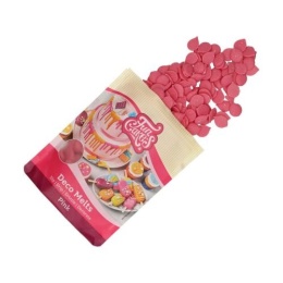 Deco Melts Pastylki Czekoladowe RÓŻOWE 250 g FunCakes,sklep cukierniczy Kraków
