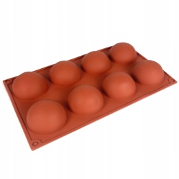 Forma silikonowa PÓŁKULE 5,8cm,sklep cukierniczy Kraków