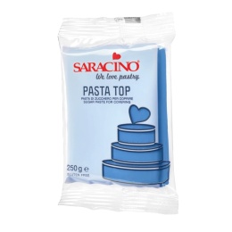 Masa cukrowa do obkładania TOP NIEBIESKA Saracino 250g, sklep cukierniczy Kraków