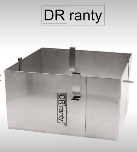 Rant regulowany prostokątny 16-32cm h12,sklep cukierniczy Kraków